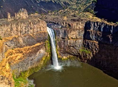 Palouse Falls 1 by Gary Hamburgh - All Rights Reserved