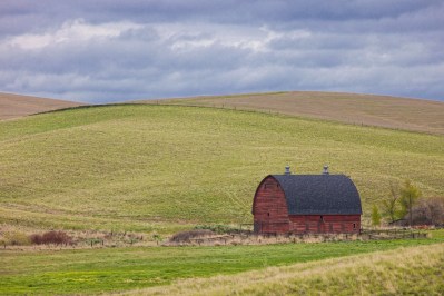 Red Barn near St. John by Gary Hamburgh - All Rights Reserved