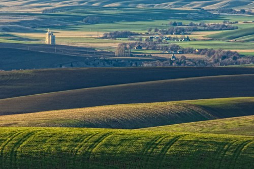 Rolling Hills Lead to the Valley - Copyright Gary Hamburgh - All Rights Reserved